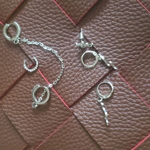 5 piece earrings set ears art 🎨 design your look!